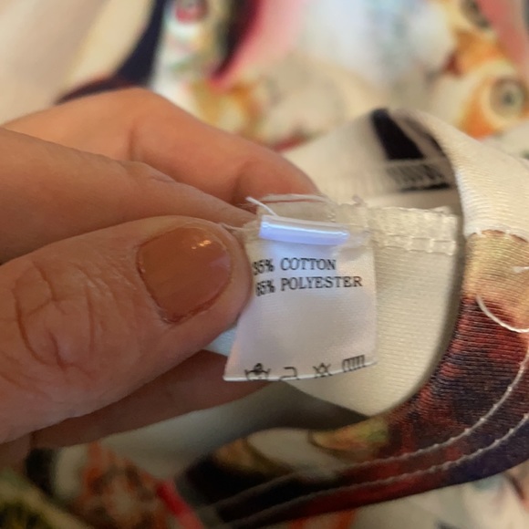 Cropped cat long sleeved top - Picture 4 of 5